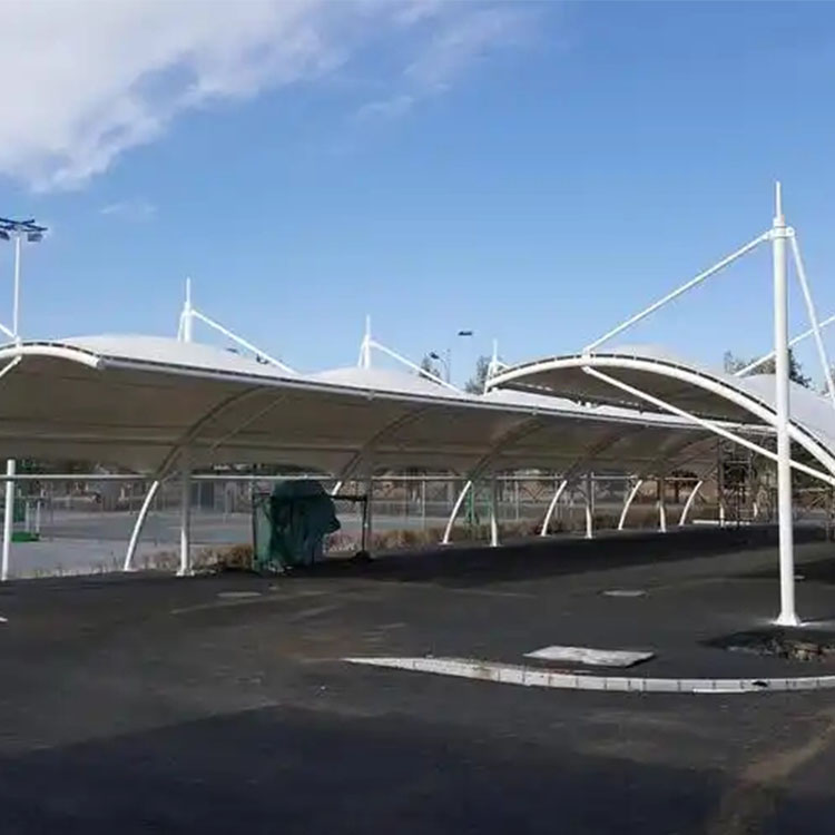萝北县膜结构电动车棚