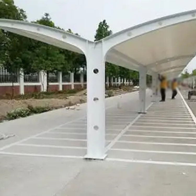 萝北县膜结构电动车棚