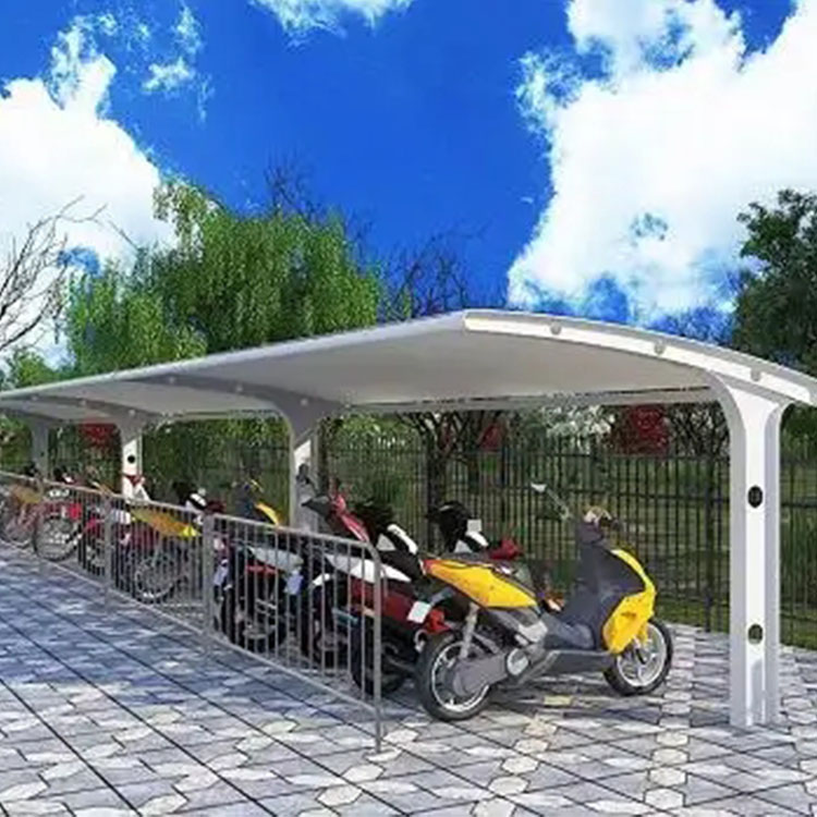 萝北县膜结构电动车棚